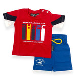 Beverly Hills Poloshirt-Set für Neugeborene