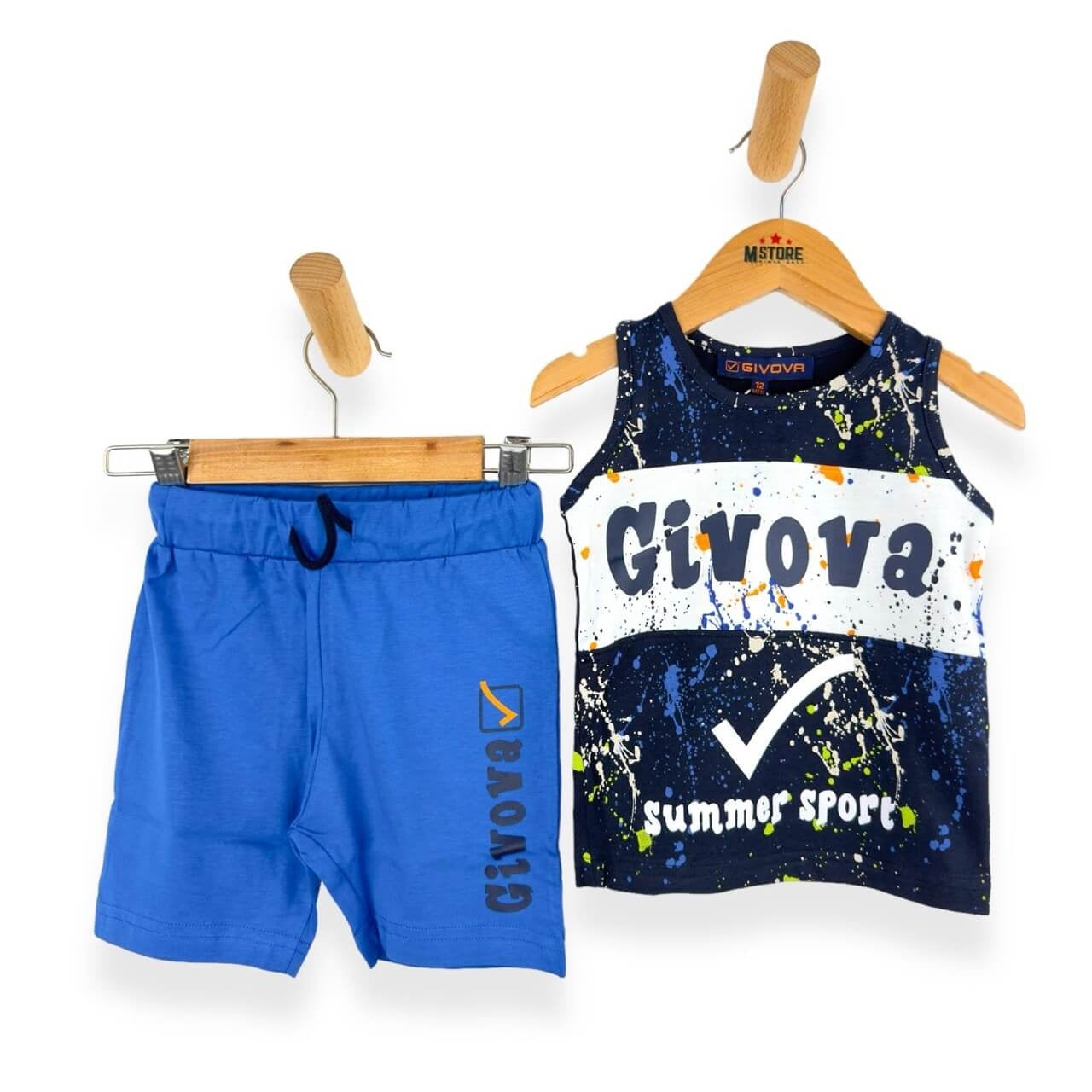 Givova Tanktop-Set für Neugeborene