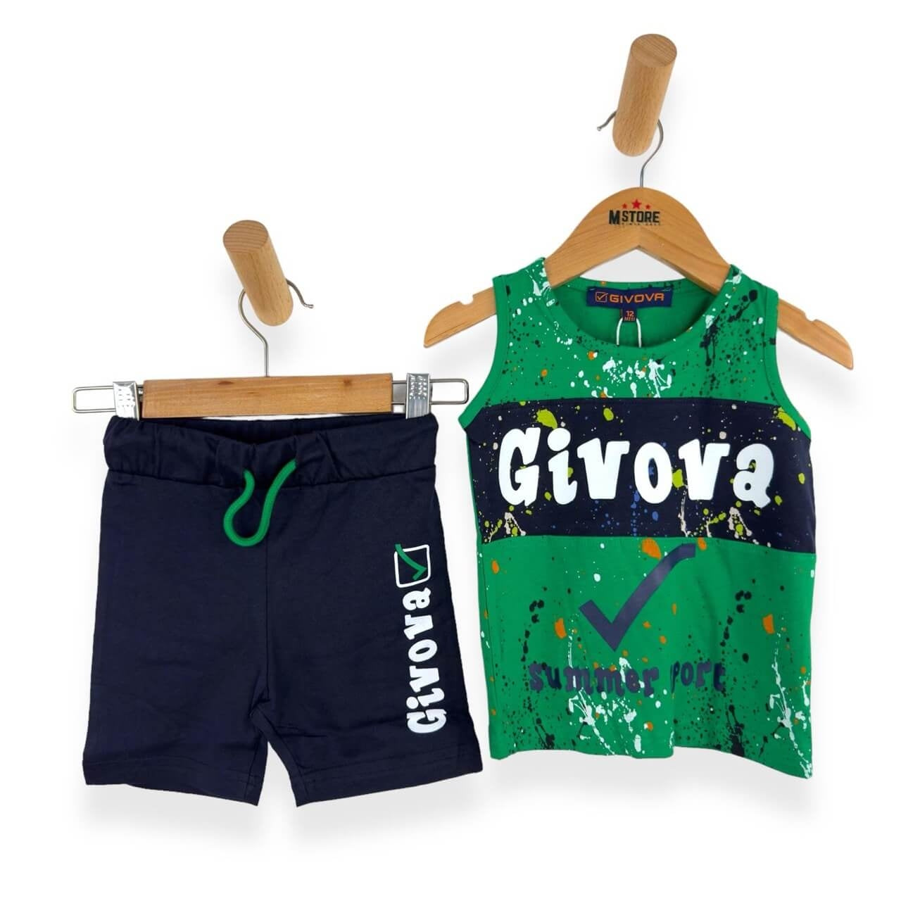 Givova Tanktop-Set für Neugeborene