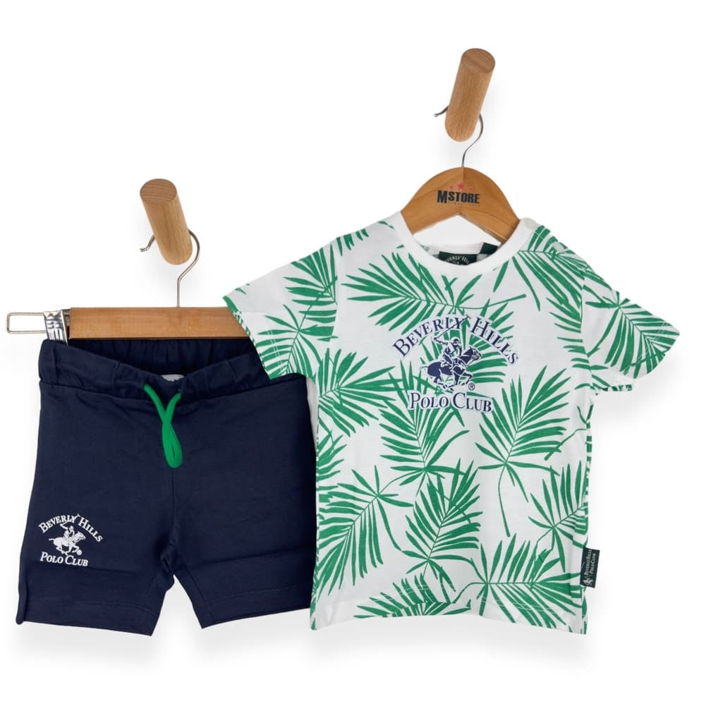 Beverly Hills Poloshirt-Set für Neugeborene