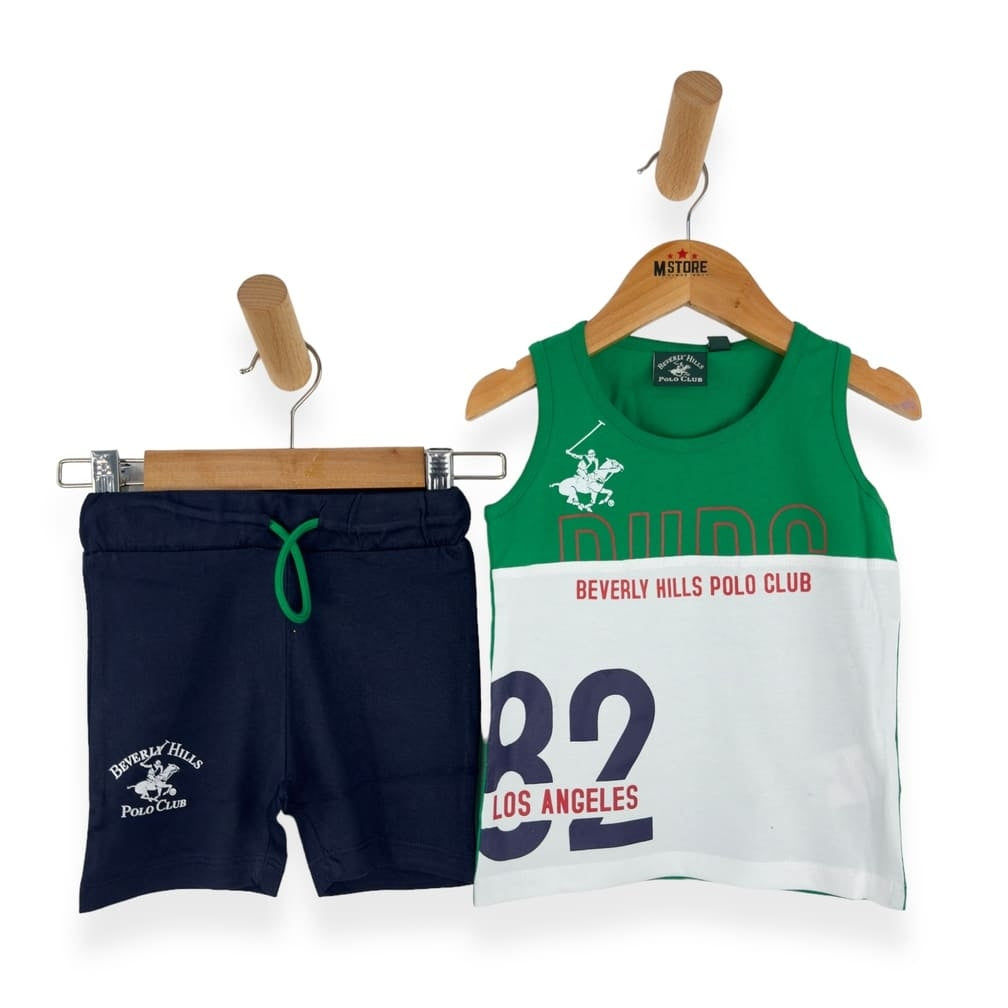 Beverly Hills Polo-Tanktop-Set für Neugeborene