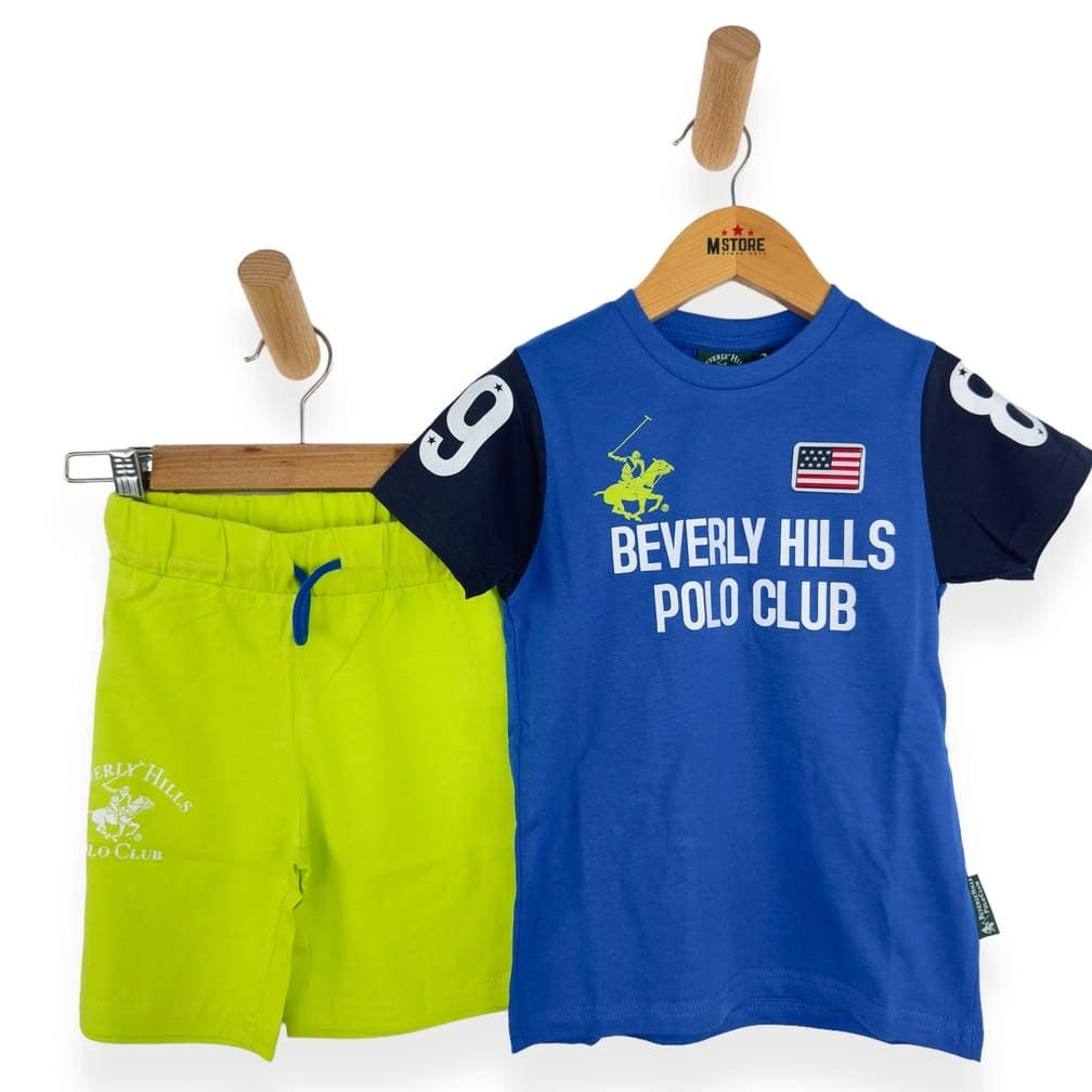 Beverly Hills Kinder-Poloshirt-Set