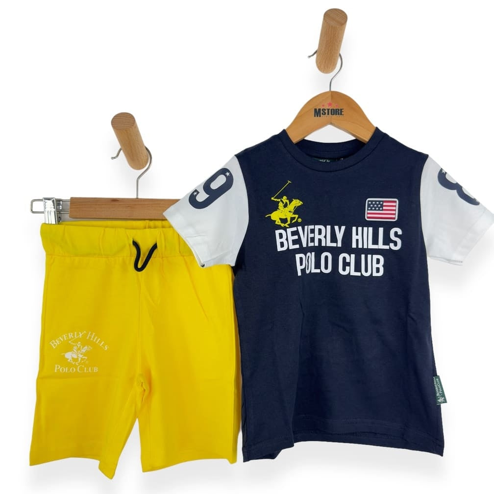 Beverly Hills Kinder-Poloshirt-Set