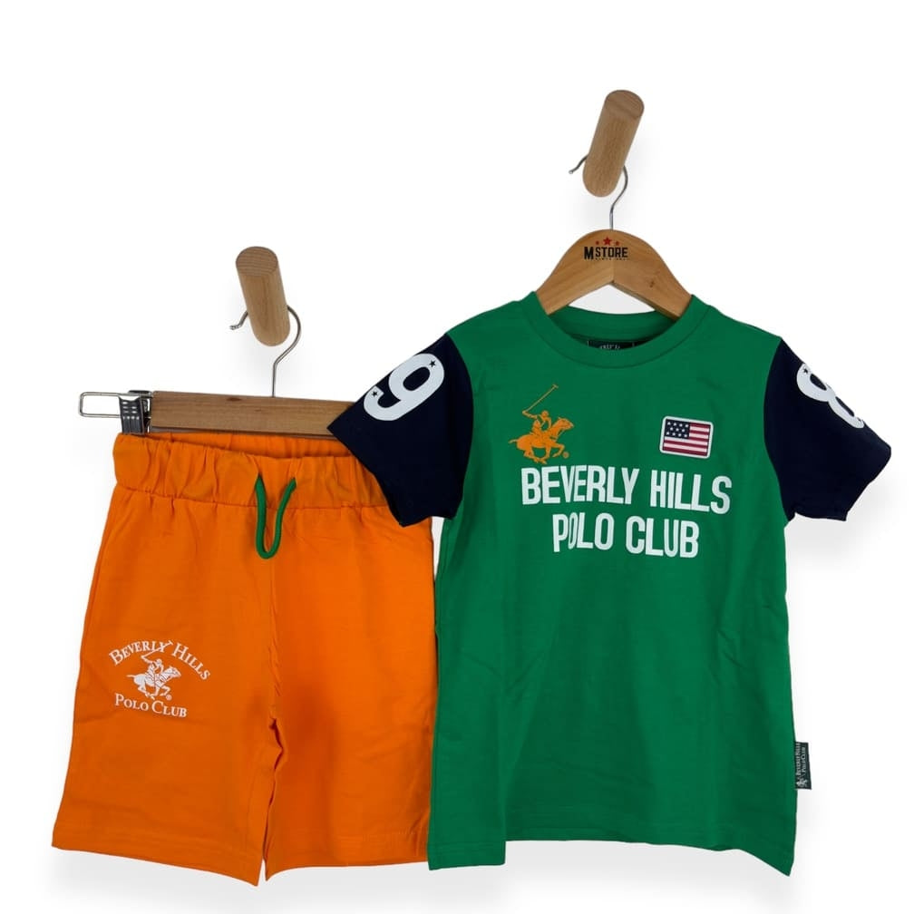 Beverly Hills Kinder-Poloshirt-Set