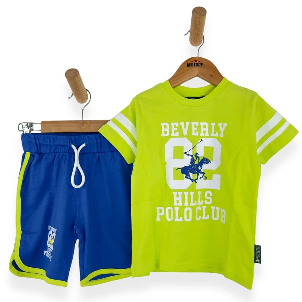 Beverly Hills Kinder-Poloshirt-Set