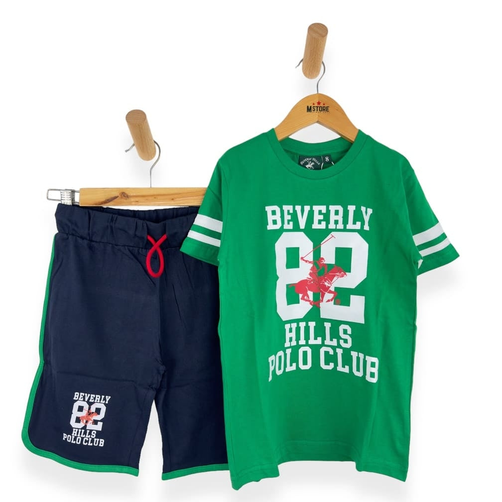 Beverly Hills Kinder-Poloshirt-Set