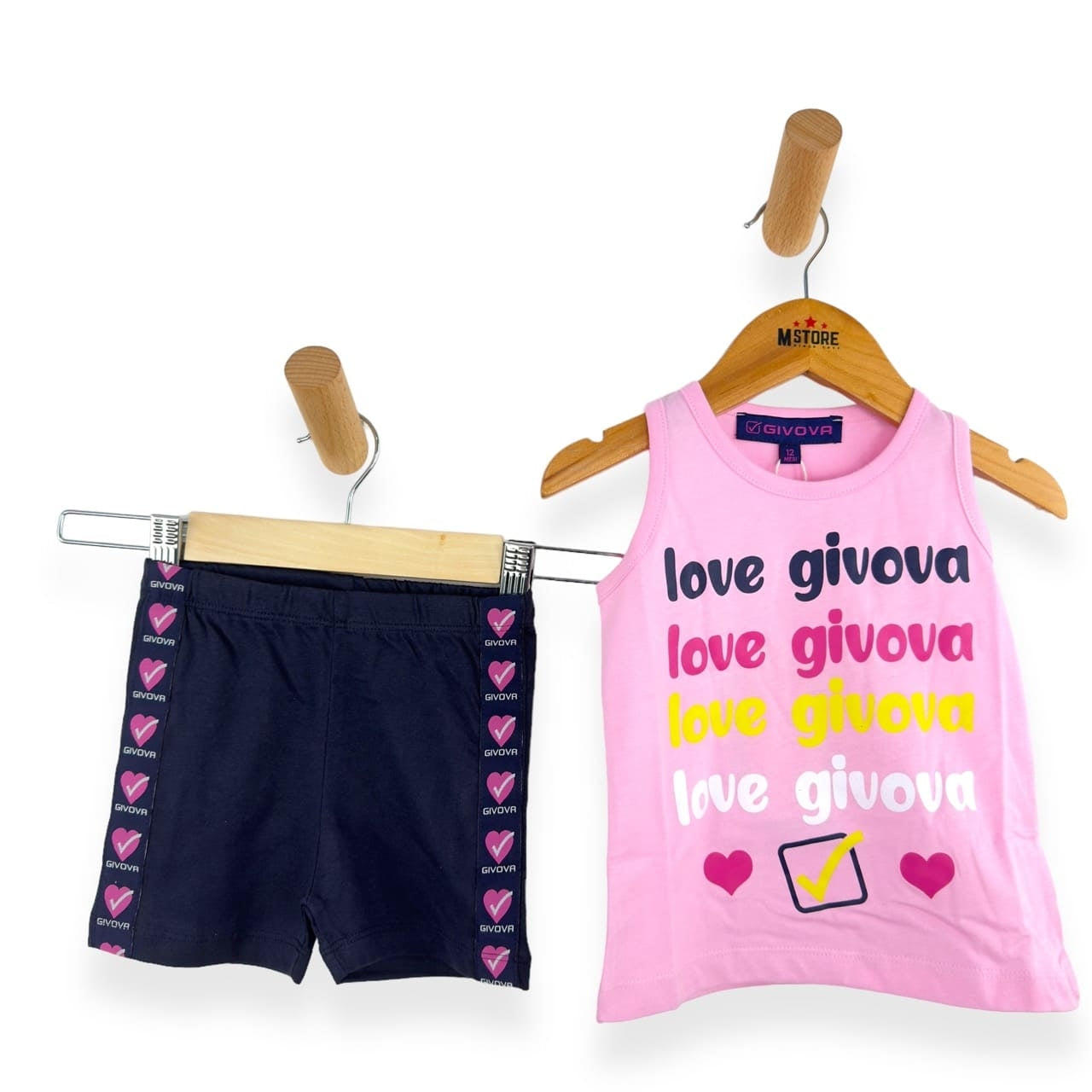 Komplettes Givova-Tanktop für Baby-Mädchen