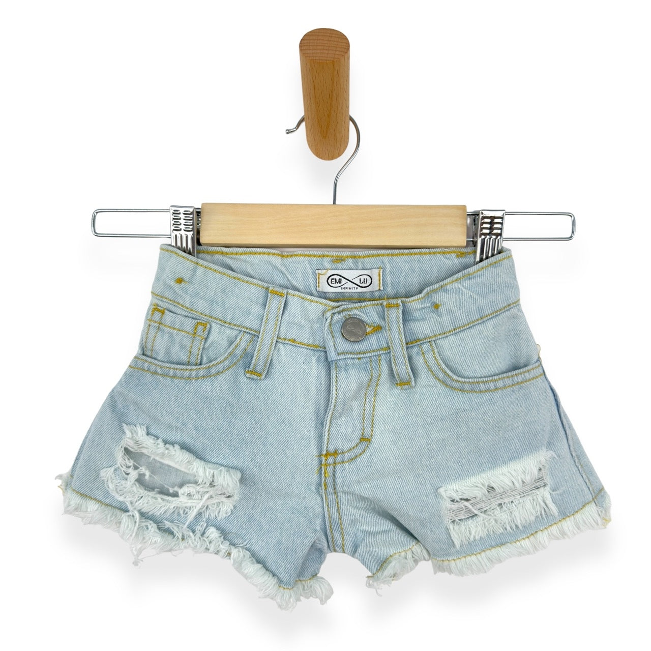 Baby-Jeans-Shorts für Mädchen 