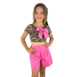 Animal-Print-Outfit für Mädchen