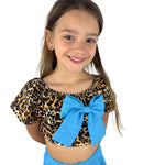 Animal-Print-Outfit für Mädchen