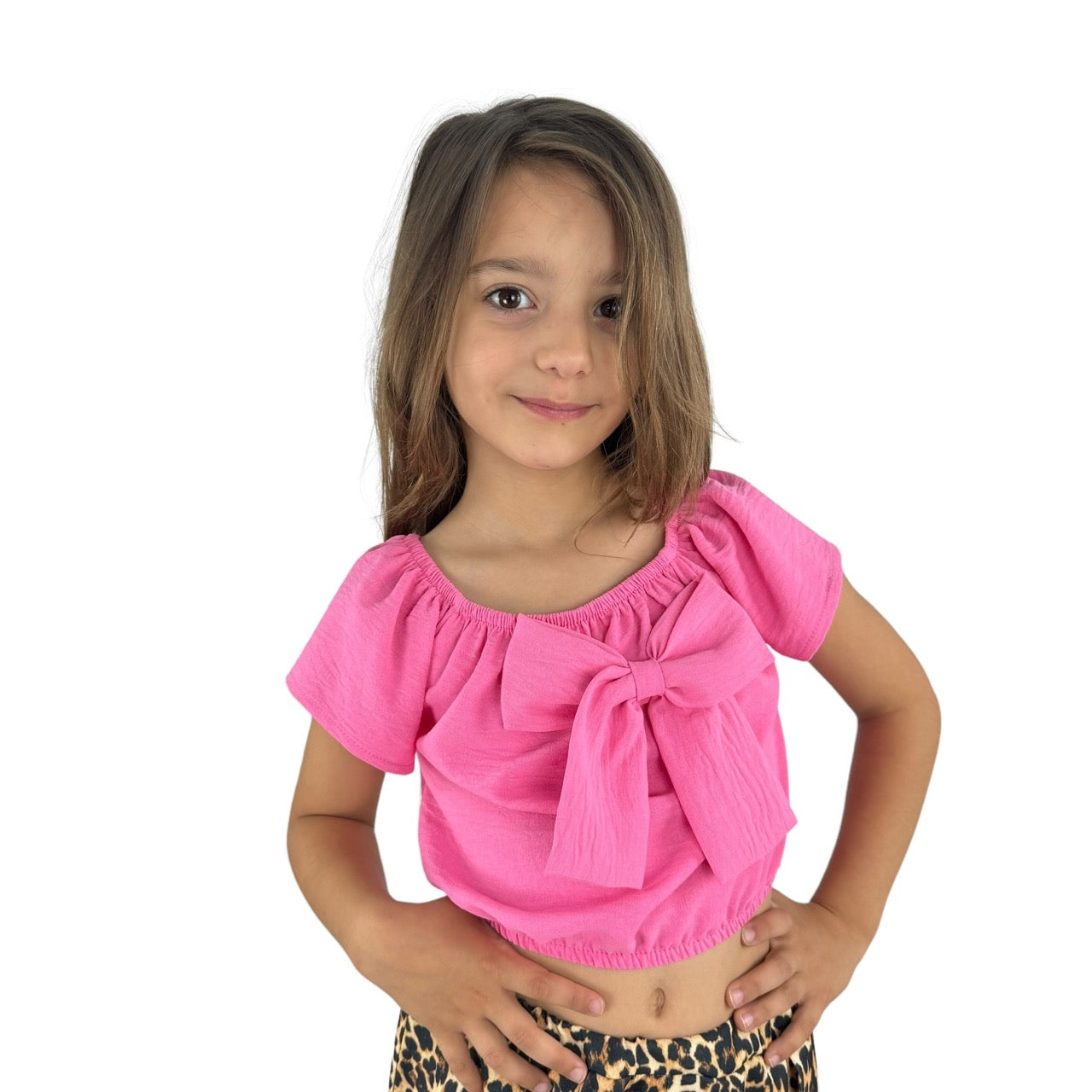 Animal-Print-Outfit für Mädchen