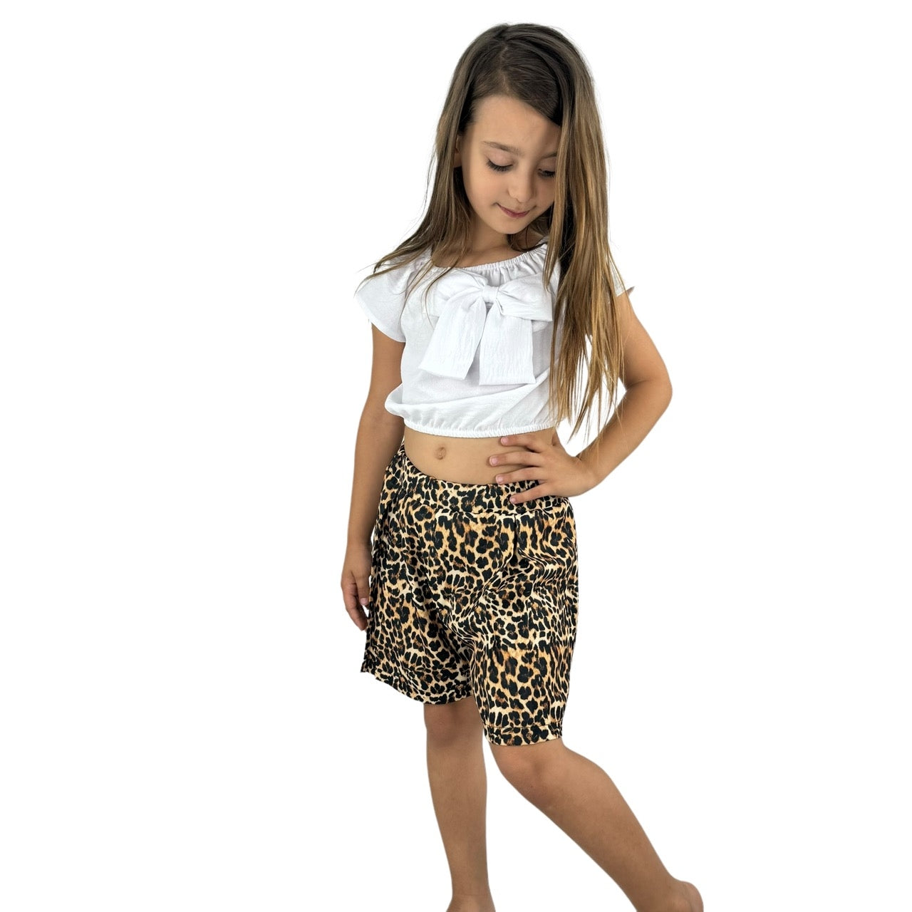Animal-Print-Outfit für Mädchen