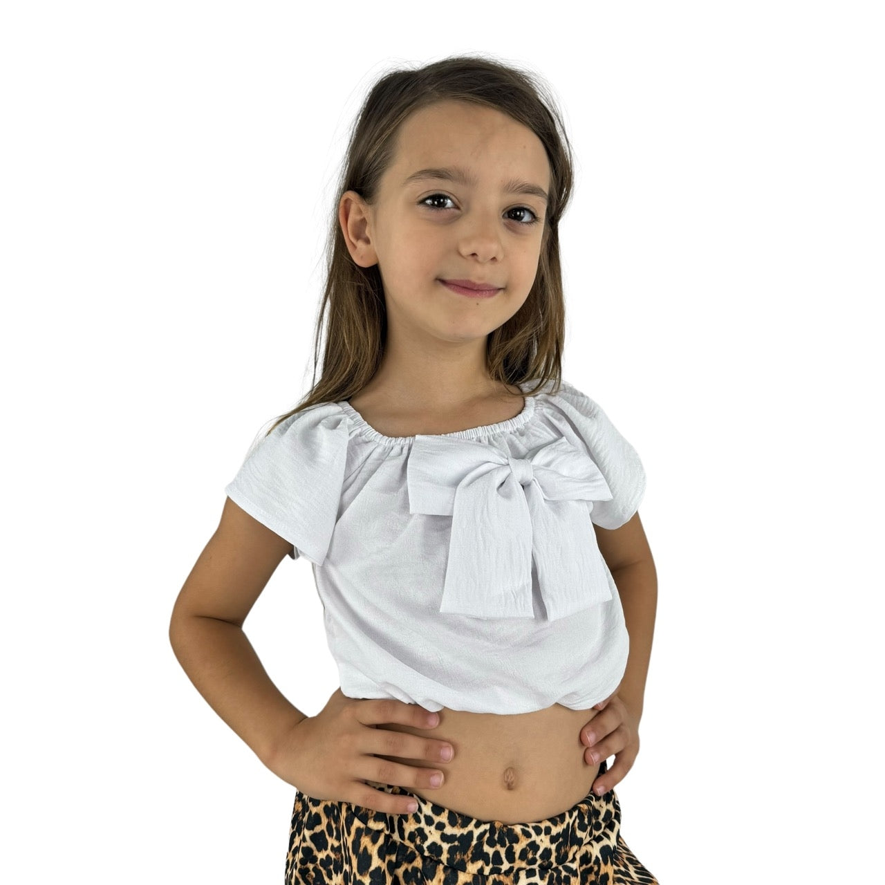 Animal-Print-Outfit für Mädchen