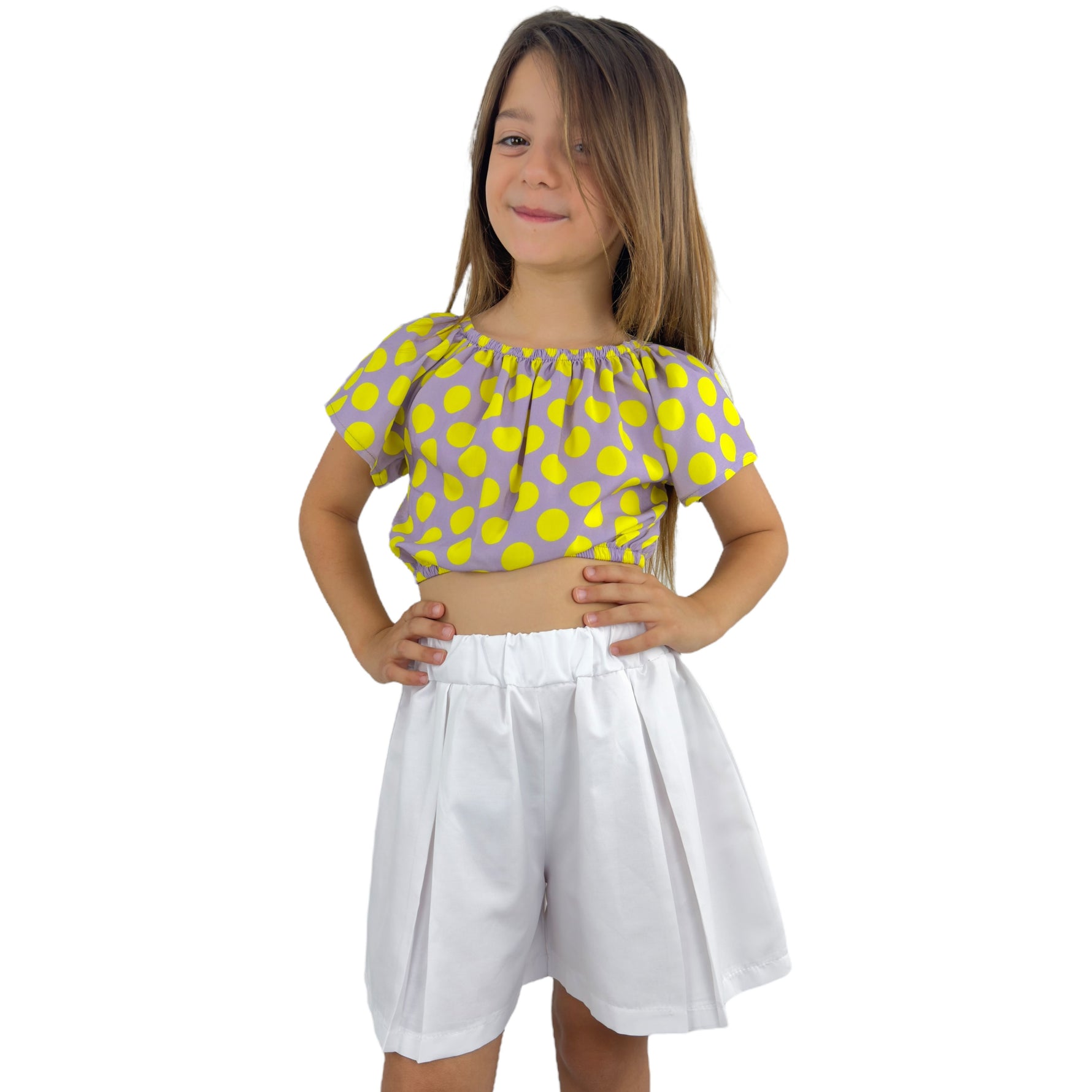 Polka Dot-Outfit für Baby-Mädchen