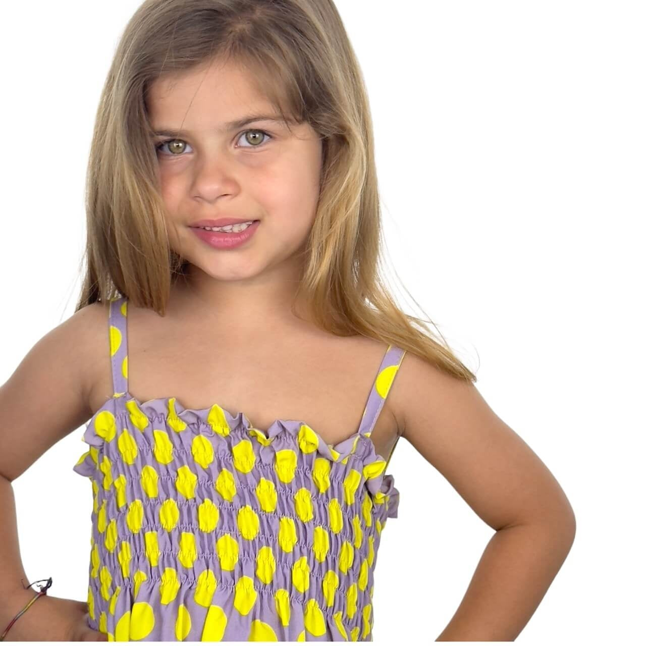 Polka Dot Kleid für Mädchen