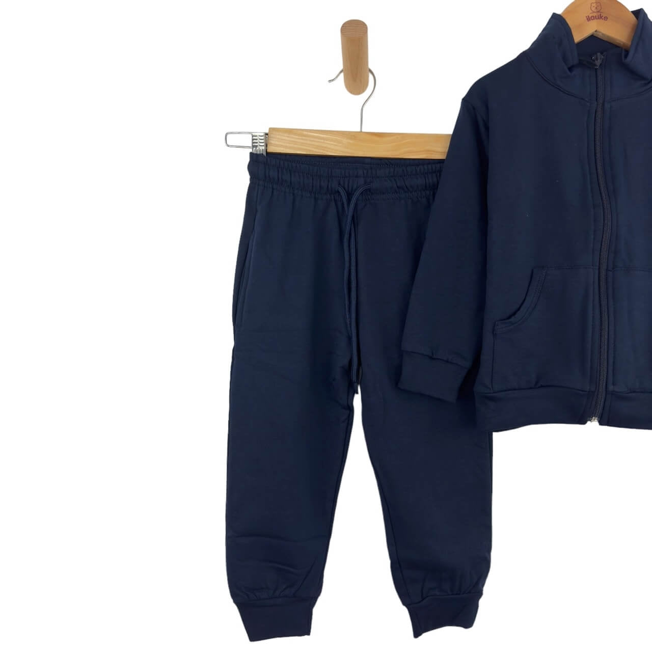 Blauer Schul-Trainingsanzug aus Baumwolle