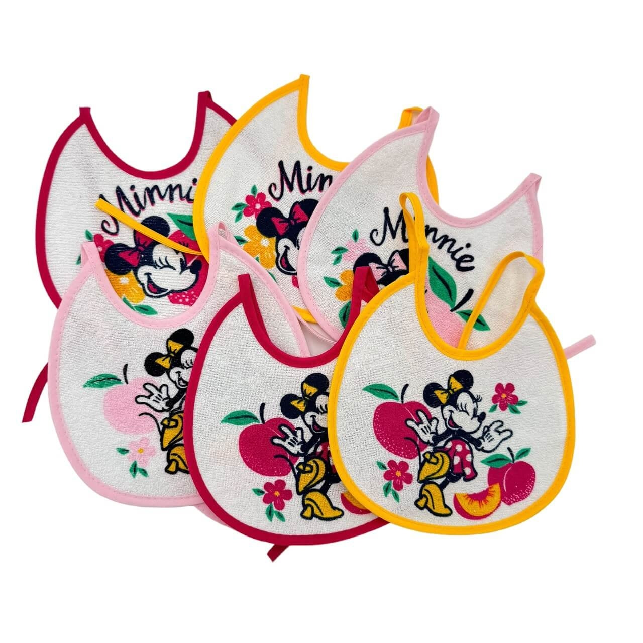 6 Minnie-Disney-Lätzchen