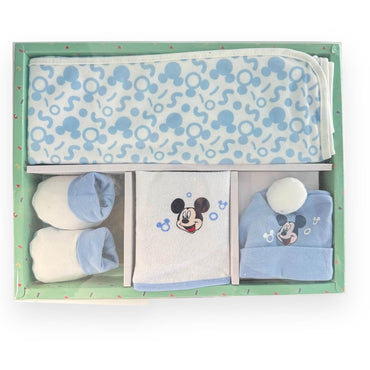 SET Disney-Lätzchen, Mütze, Schuhe und Decke