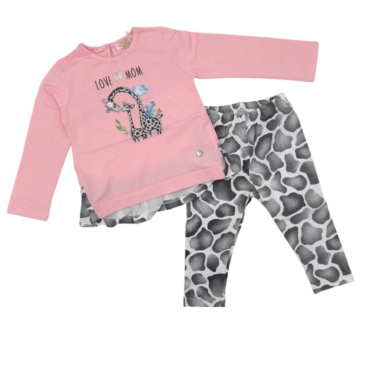 Baby-Mädchen-Baumwoll-Outfit