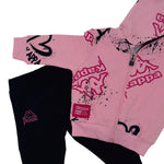 Kappa Baby Mädchen Fleece-Trainingsanzug 3/12 Monate