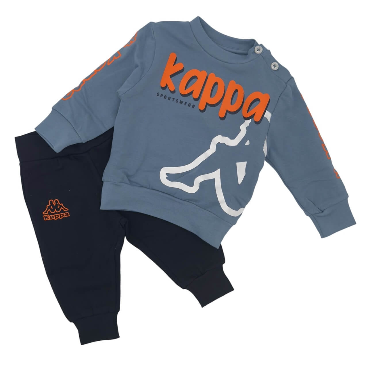 Kappa Baby Fleece Trainingsanzug 3/12 Monate