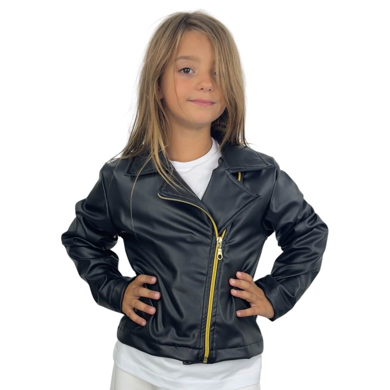 Öko-Lederjacke für Babys