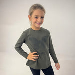 Warmes Baby-Mädchen-Outfit aus Baumwolle