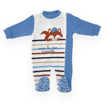 Pyjama aus pastellfarbenem Fleece