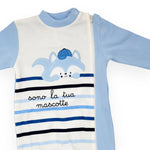 Pyjama aus pastellfarbenem Fleece