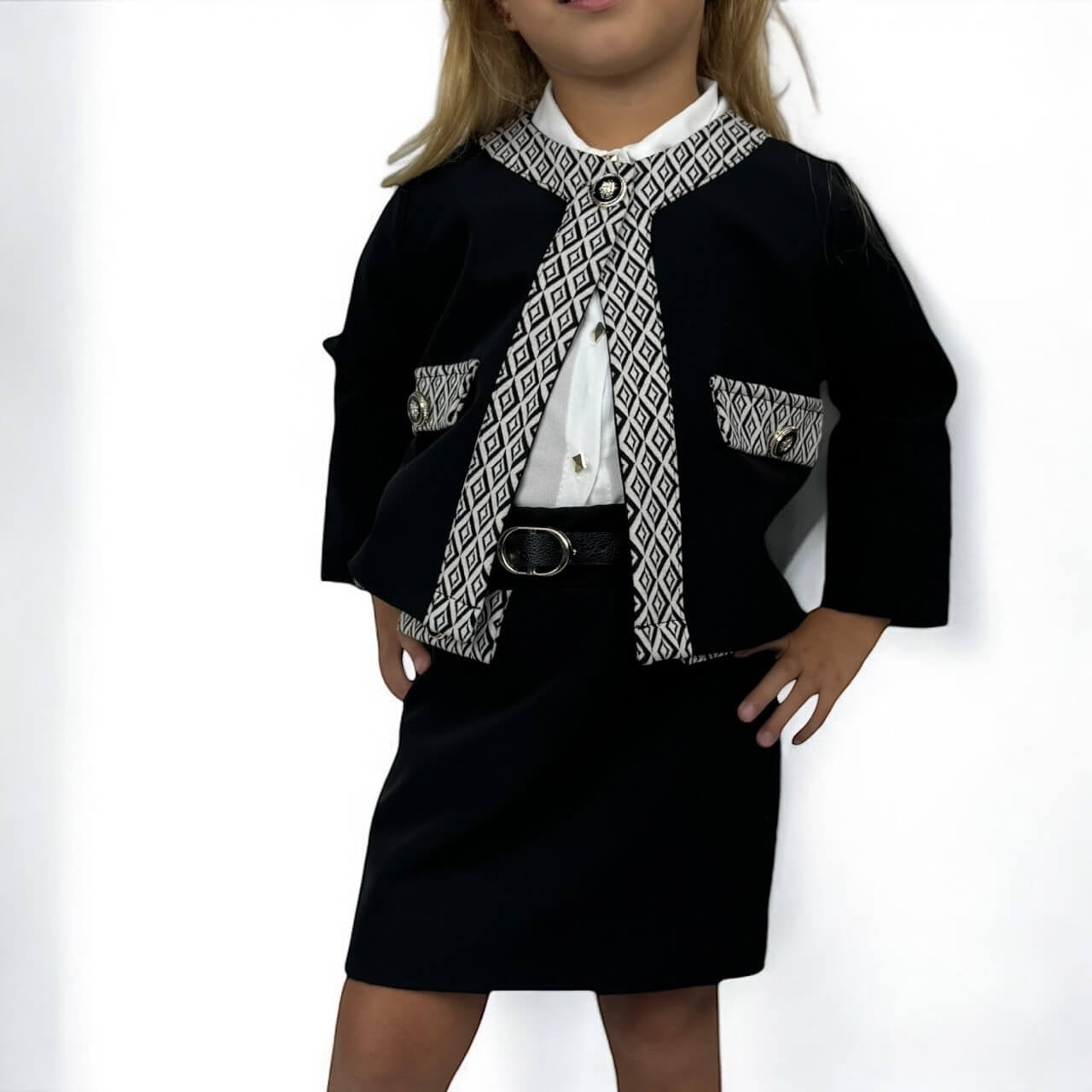 Schlauchkleid-Set für Mädchen