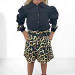 Baby-Shorts mit Tiermuster