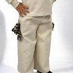 Animalier Trainingsanzug aus Baumwollgaze für Mädchen