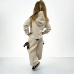 Animalier Trainingsanzug aus Baumwollgaze für Mädchen