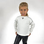 Baby-Mädchen-Set mit Leggings aus Öko-Leder