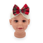 Schottischer Wollturban mit Schleife