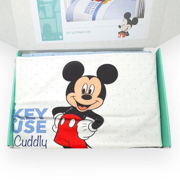 Completo trapunta lettino con paracolpi Disney