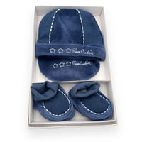 Set in Ciniglia Cappello+scarpe+bavetta Limited Edition