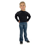 Baby-Mädchen-Set mit Leggings aus Öko-Leder