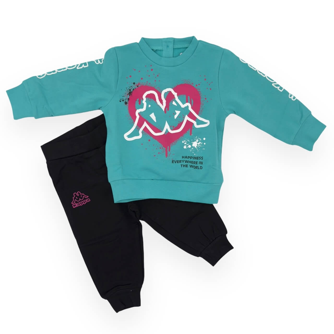 Neugeborenen-Kappa-Sweatshirt-Trainingsanzug