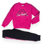 Kappa Mädchen-Sweatshirt-Trainingsanzug