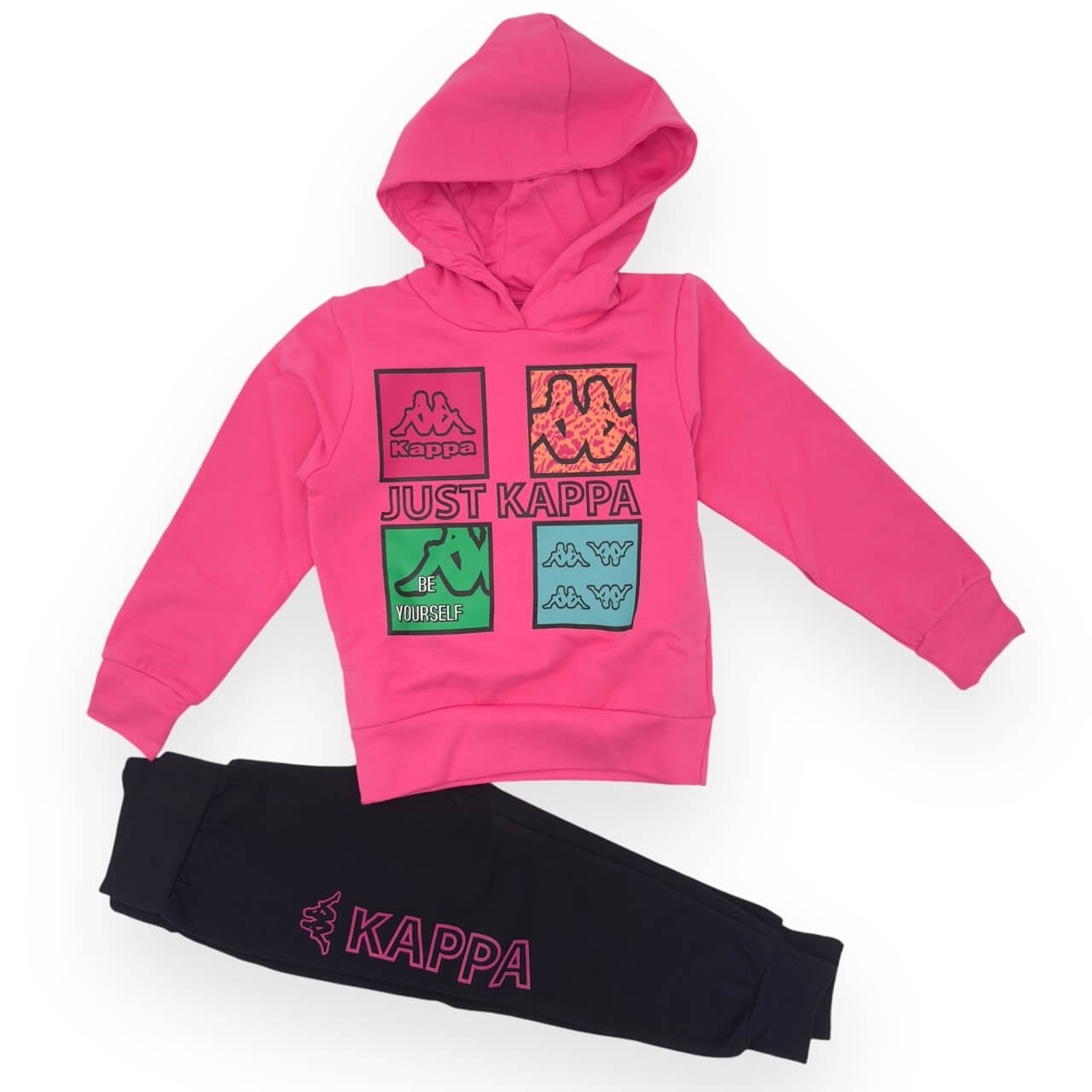 Kappa Mädchen-Sweatshirt-Trainingsanzug