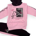 Kappa Mädchen-Sweatshirt-Trainingsanzug