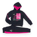 Kappa Mädchen-Sweatshirt-Trainingsanzug