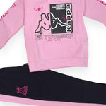Kappa Mädchen-Sweatshirt-Trainingsanzug