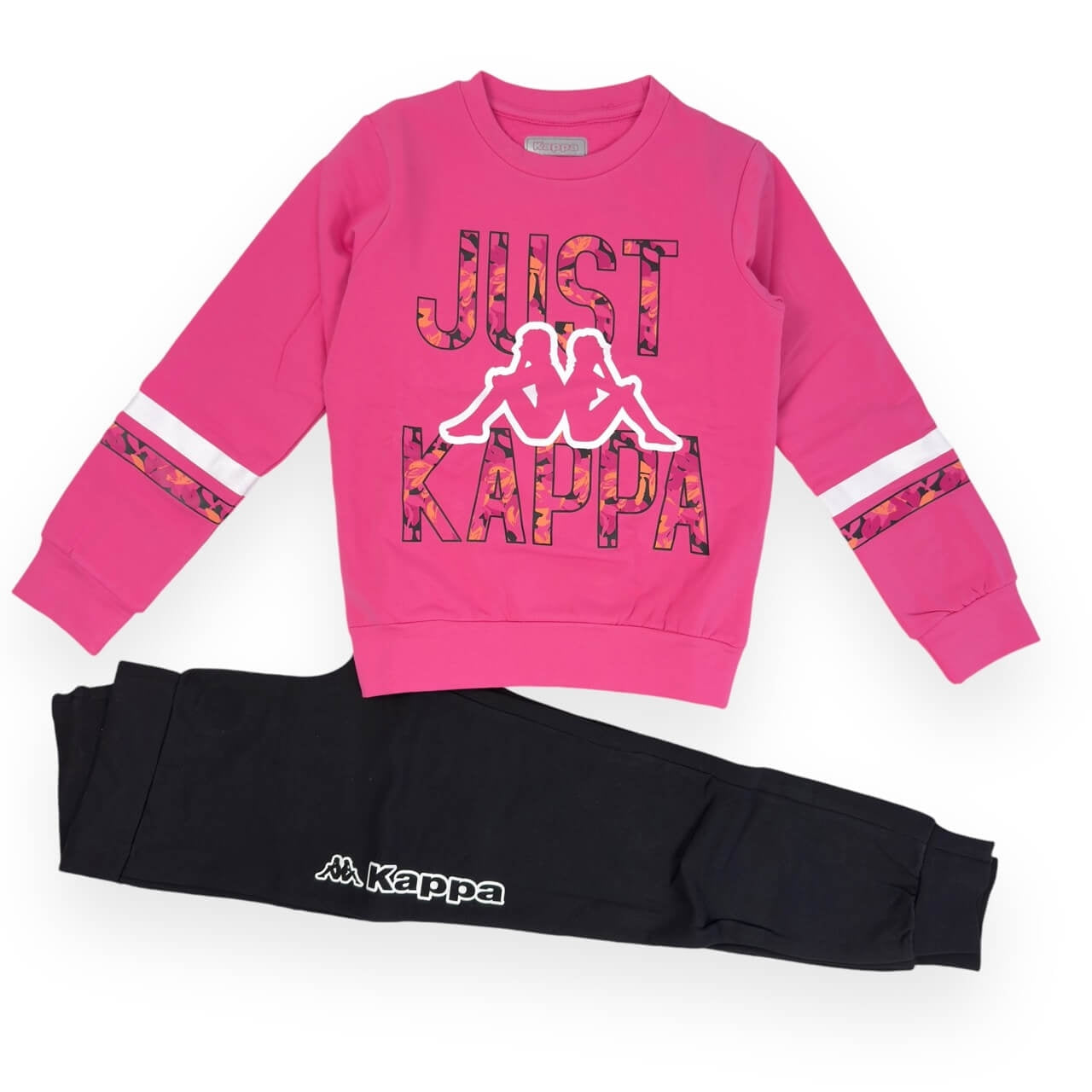 Kappa Mädchen-Sweatshirt-Trainingsanzug