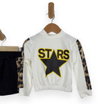 Warmes Baby-Mädchen-Outfit aus Baumwolle