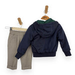Neugeborenes komplett mit Doubleface-Jacke
