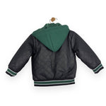 Baby-Outfit mit Öko-Lederjacke