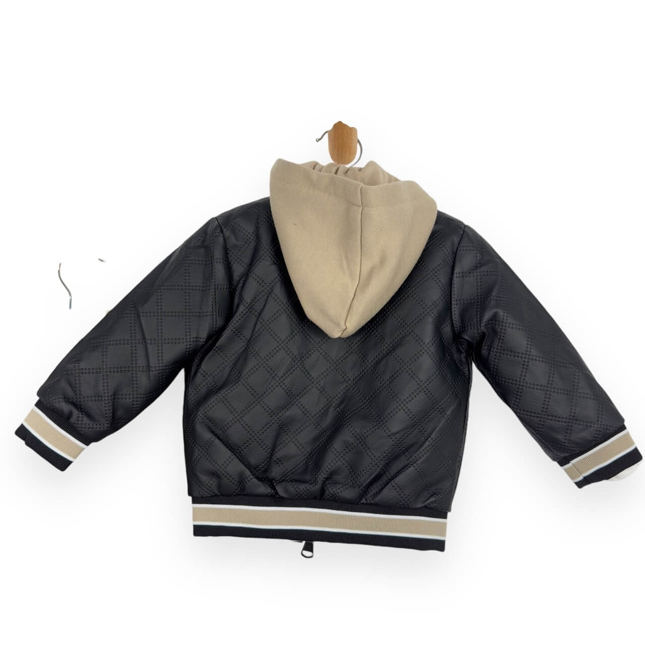 Baby-Outfit mit Öko-Lederjacke