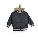 Baby-Outfit mit Öko-Lederjacke